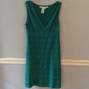 Green max studio dress.